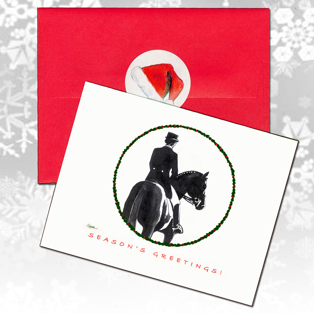 Dressage Christmas Cards
