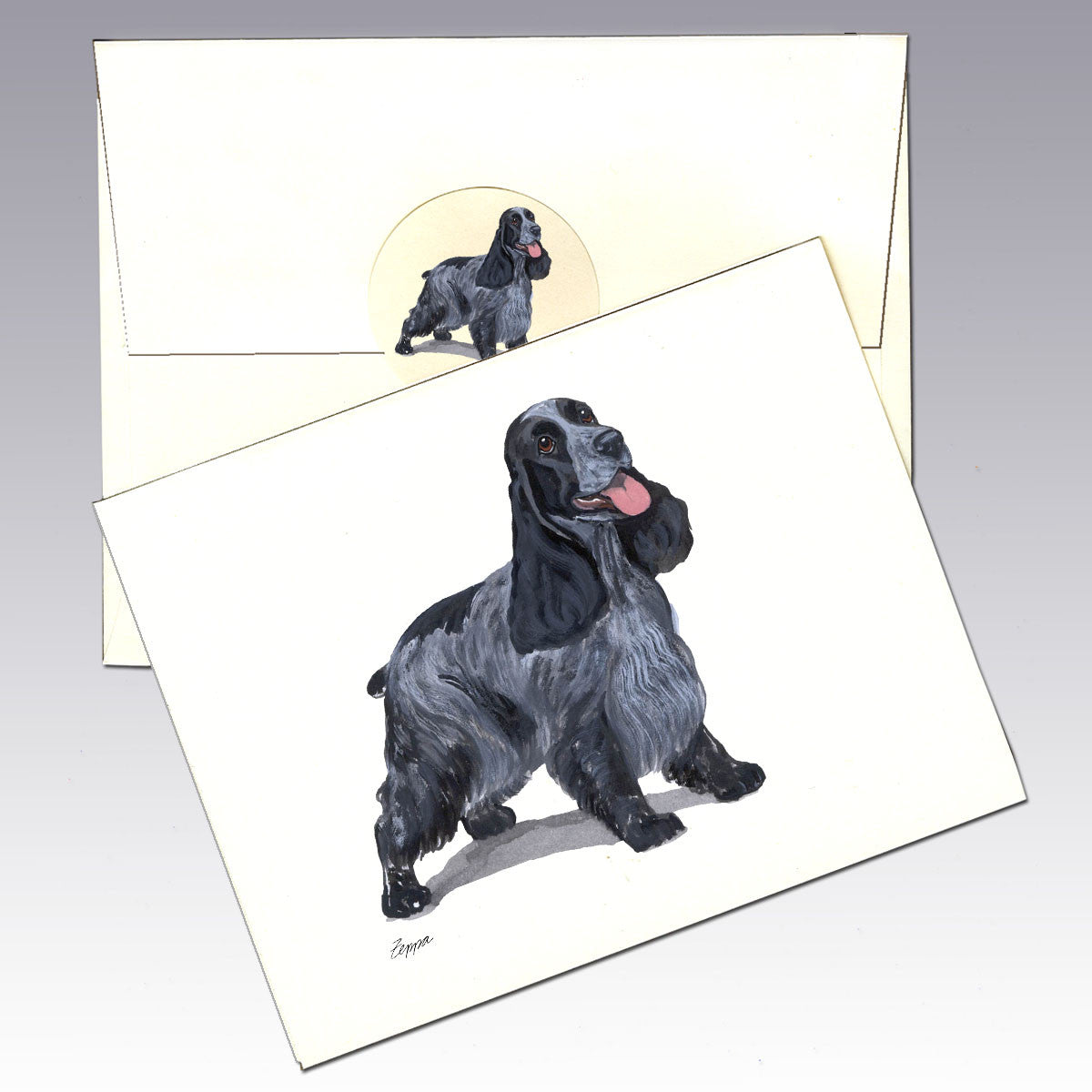 English Cocker Spaniel Note Cards