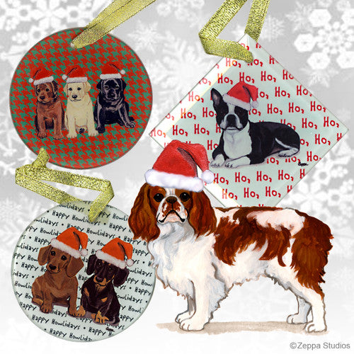 English Toy Spaniel Christmas Ornament