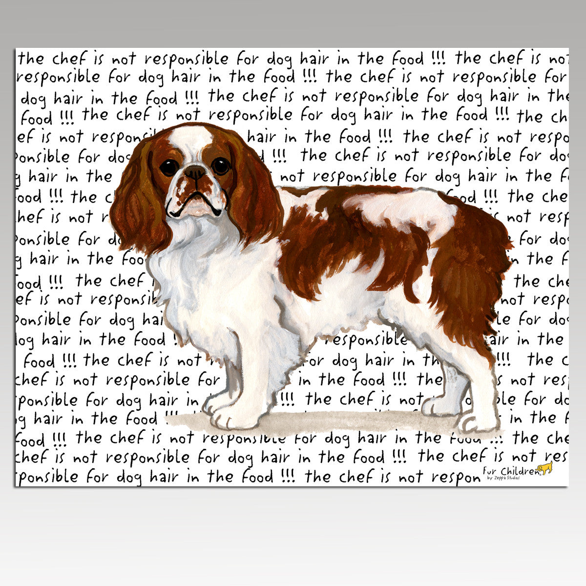 English Toy Spaniel Cutting Board