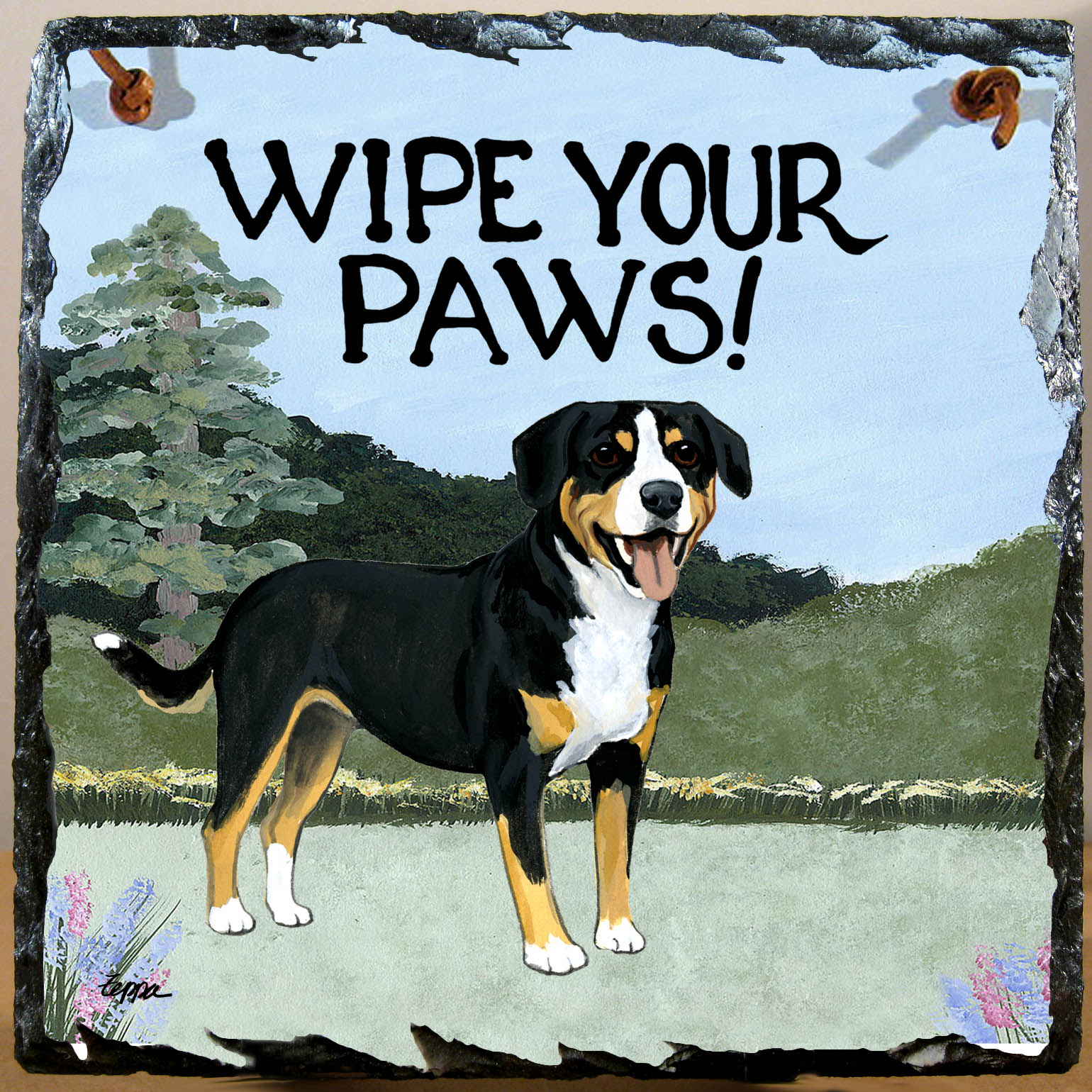 Entelbucher Mountain Dog Slate Signs