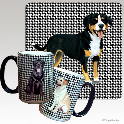 Entelbucher Mountain Dog Houndzstooth Mug