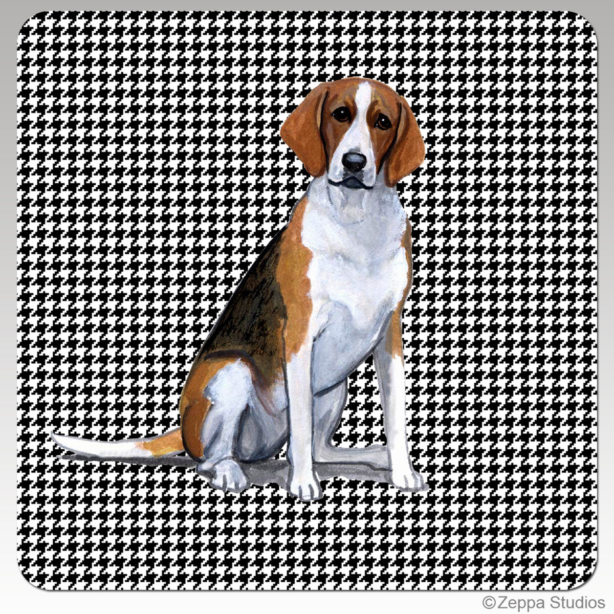 Foxhound Houndzstooth Coasters
