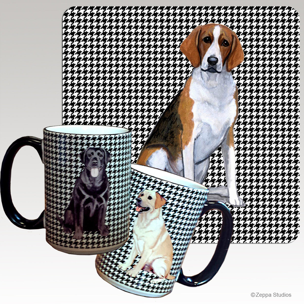Foxhound Houndzstooth Mug