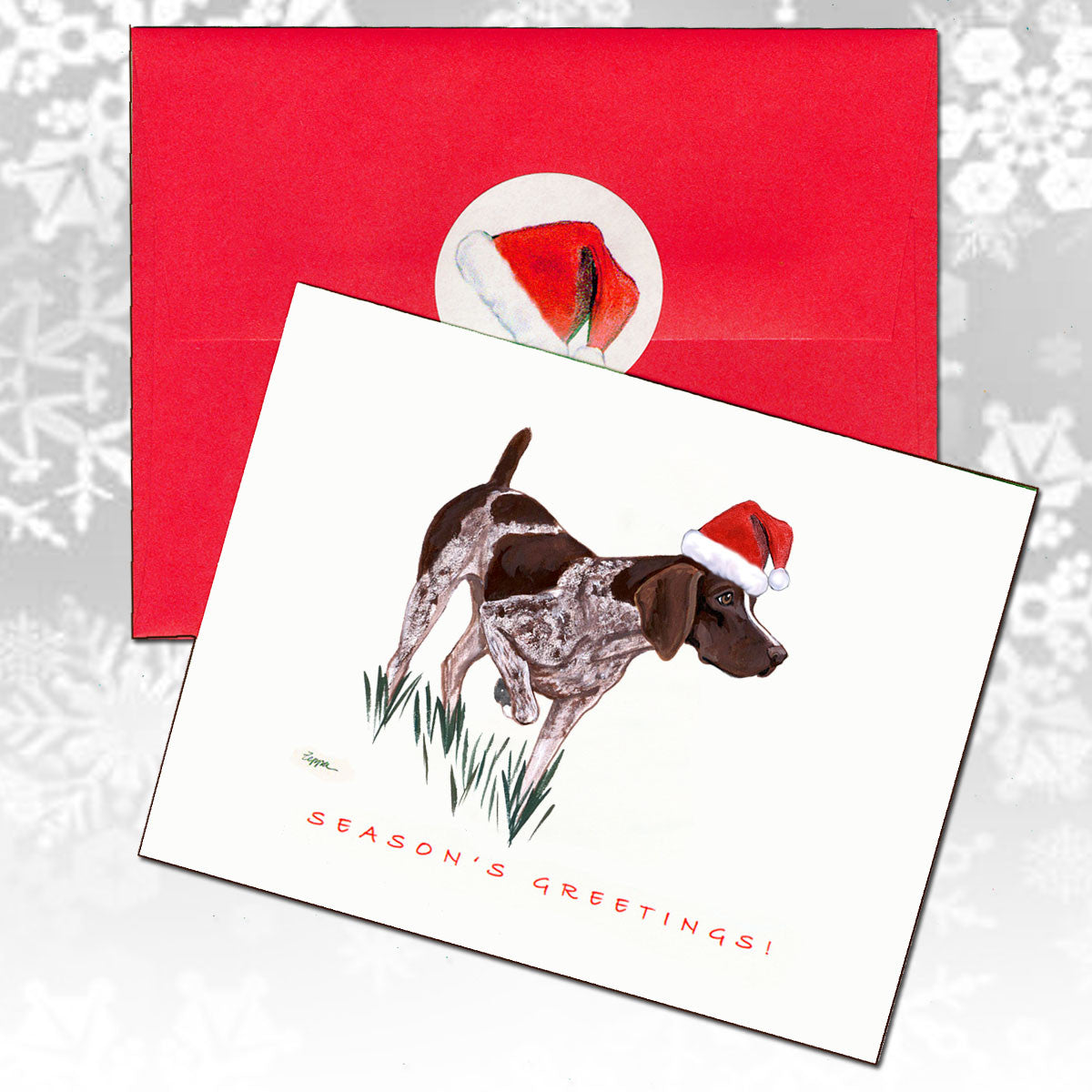 German Shorthair Pointer Christmas Cards