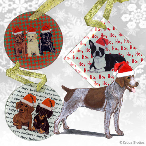 German Wirehaired Pointer Christmas Ornament
