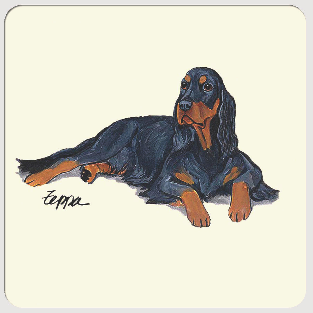 Gordon Setter Beverage Coasters