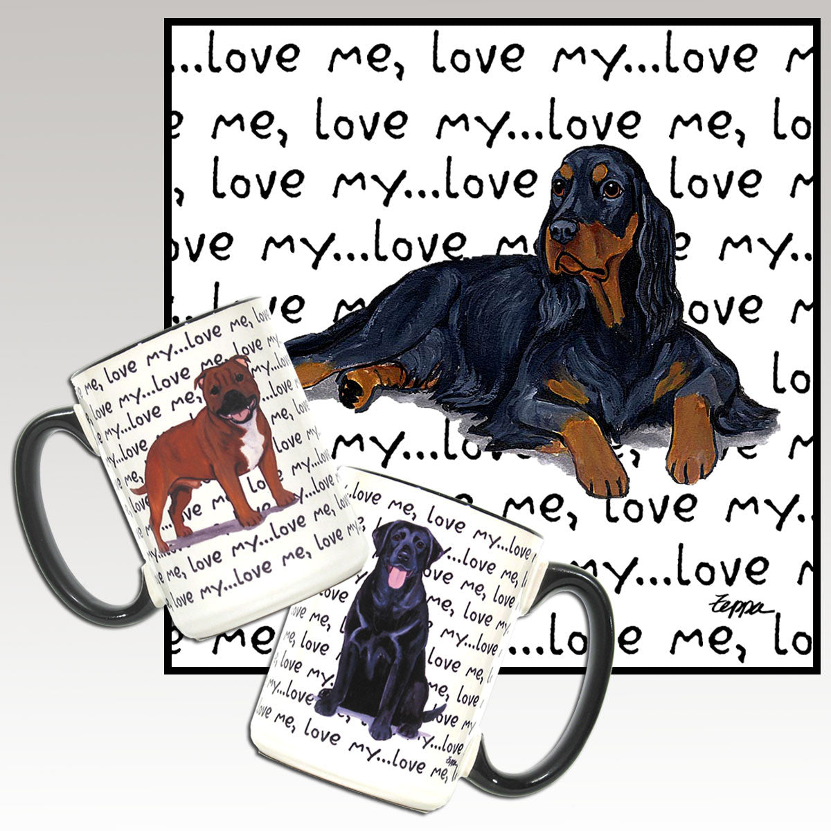 Gordon Setter Love Me Mug