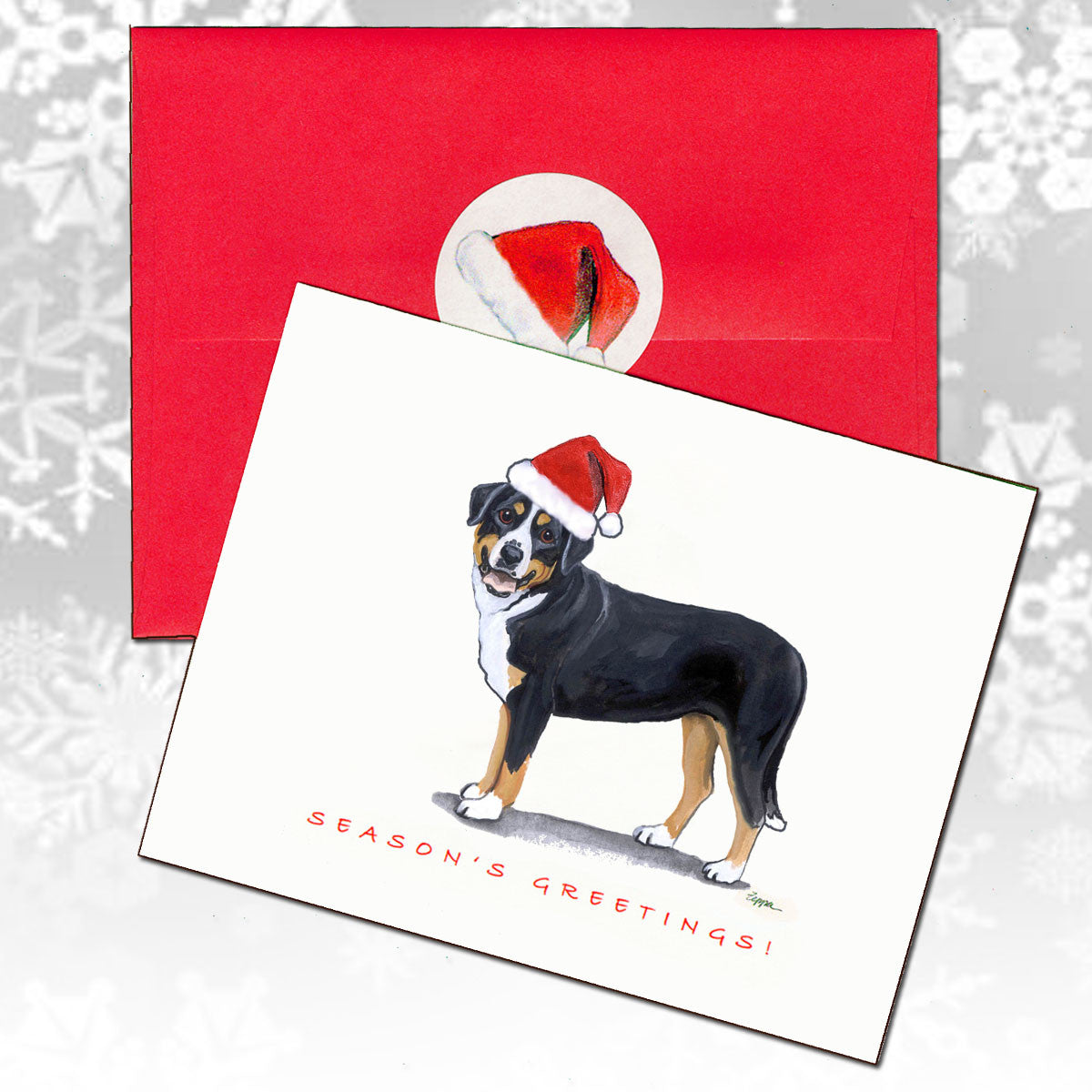 Greater Swiss Mountain Dog Christmas Cards