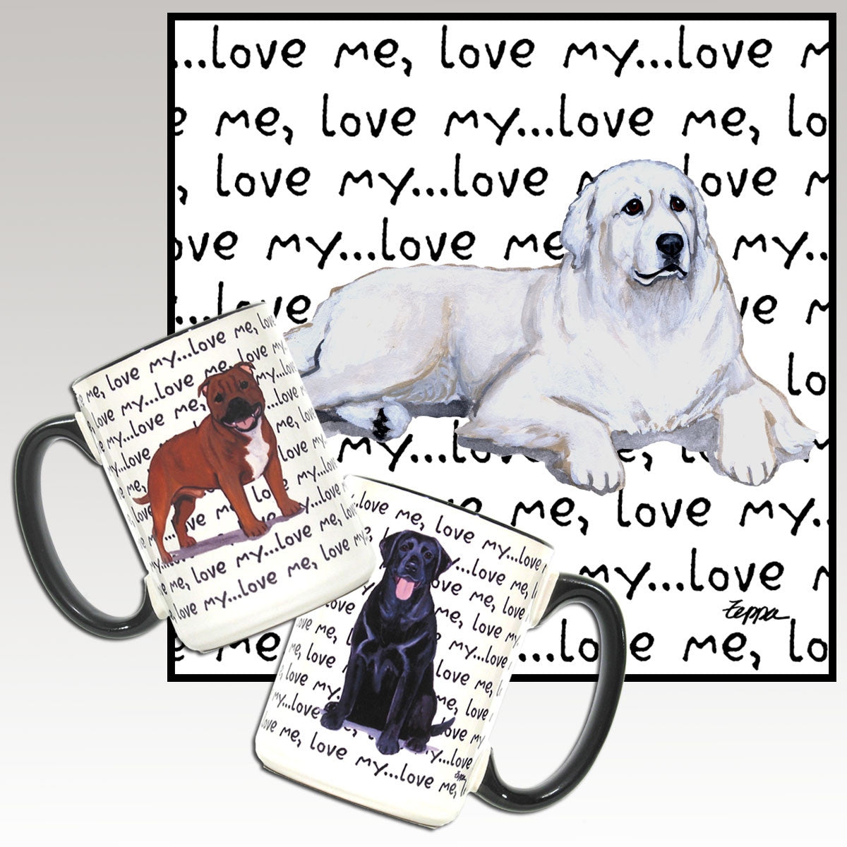 Great Pyrenees Love Me Mug