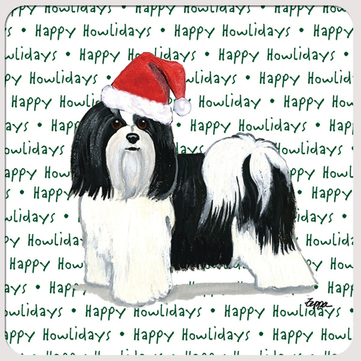 Havanese Christmas Coasters