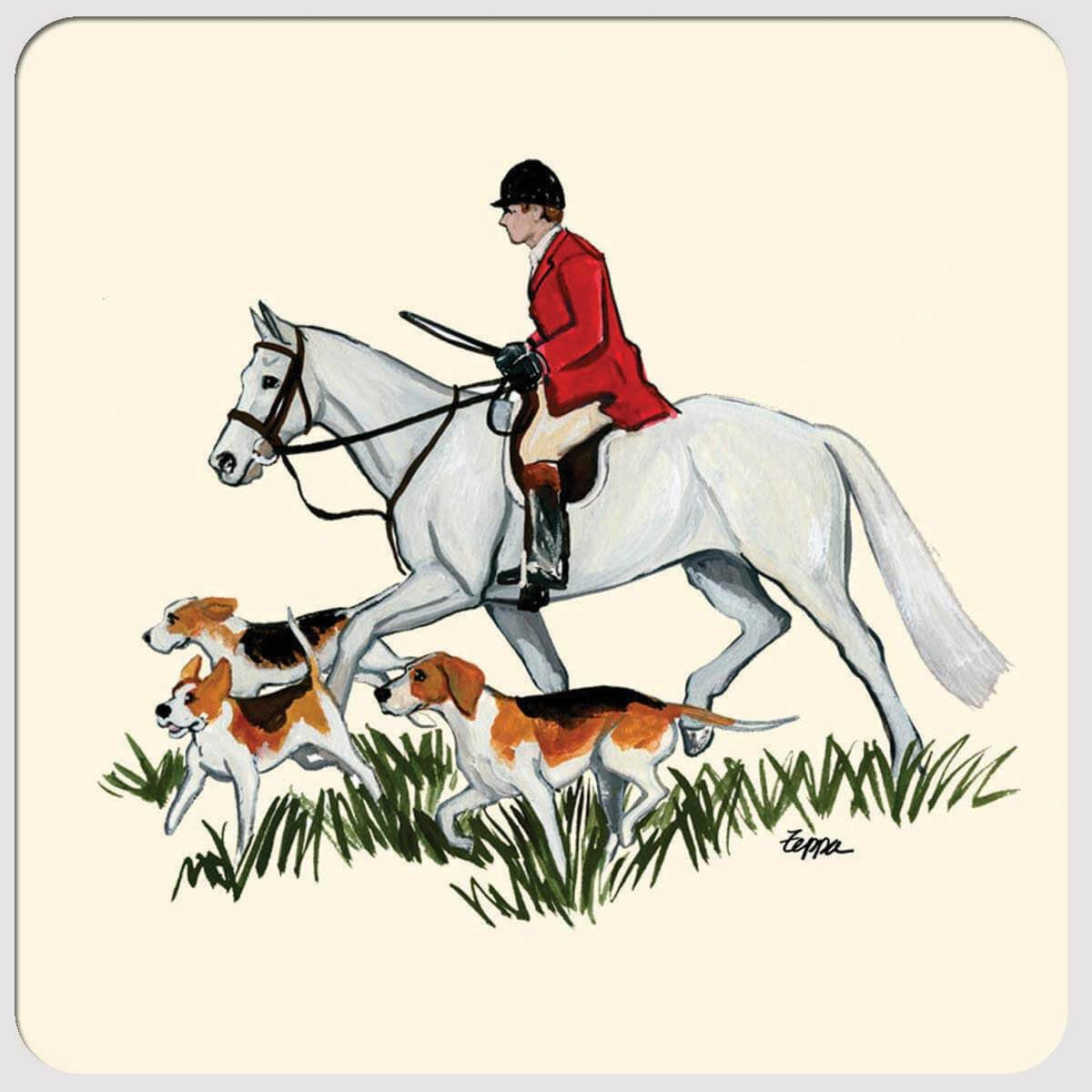 Fox Hunt Scene Christmas Cards