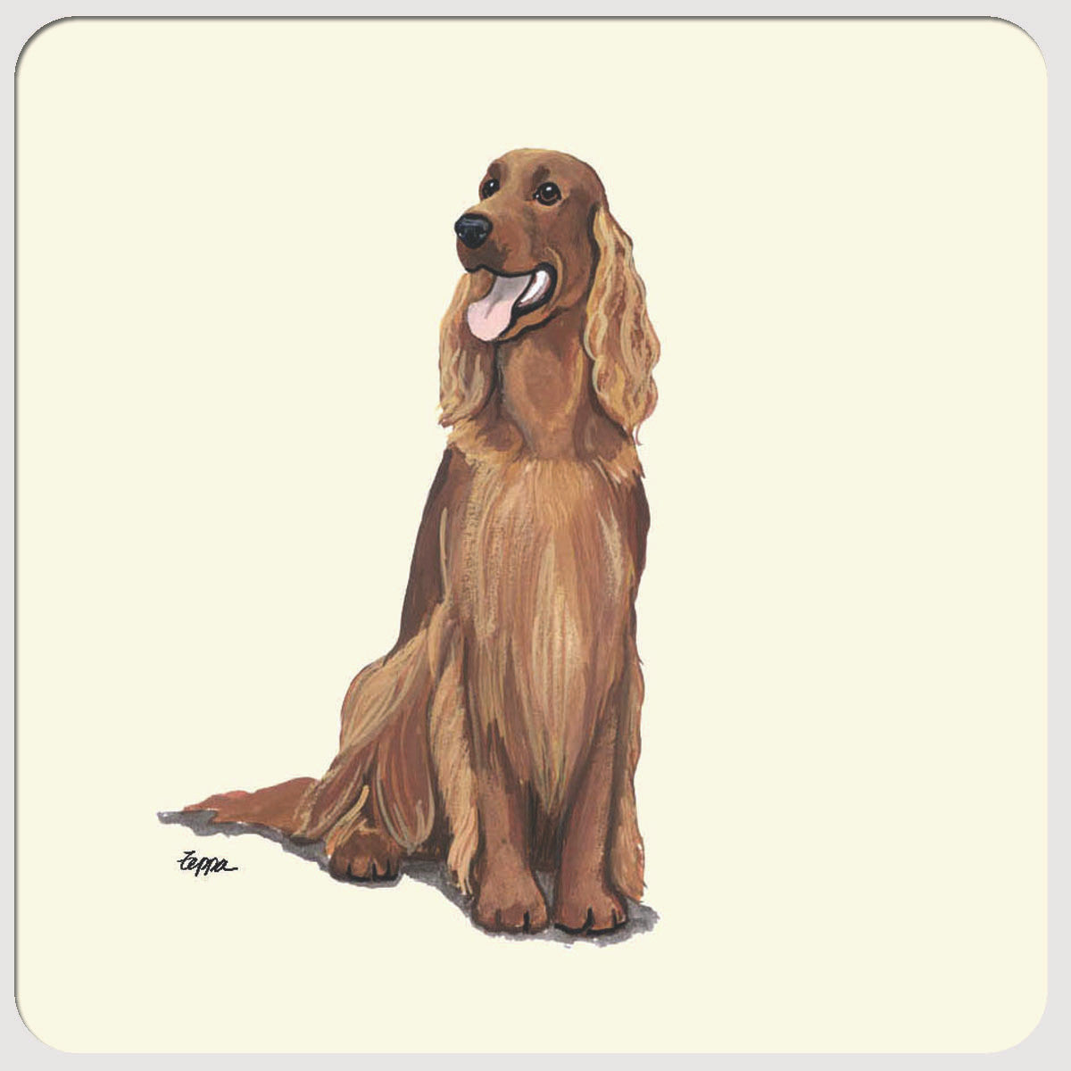 Irish Setter Beverage Coasters