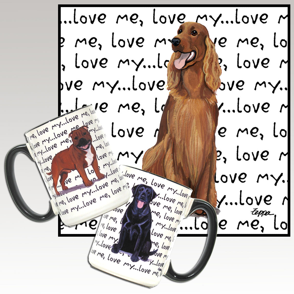 Irish Setter Love Me Mug