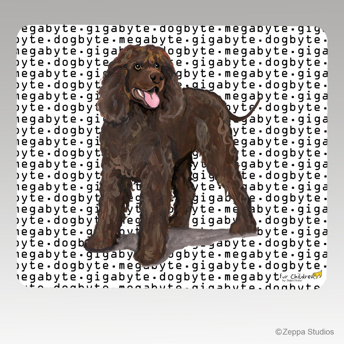 Irish Water Spaniel Megabyte Mouse Pad