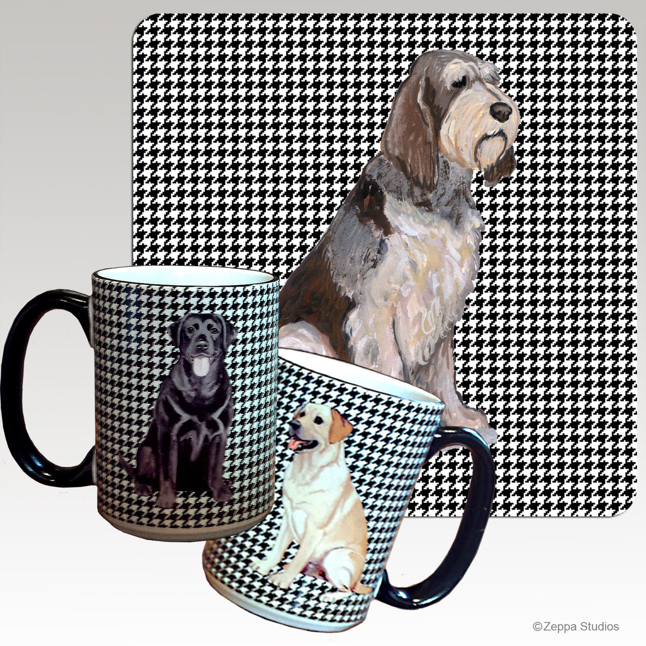 Italian Spinone Houndzstooth Mug
