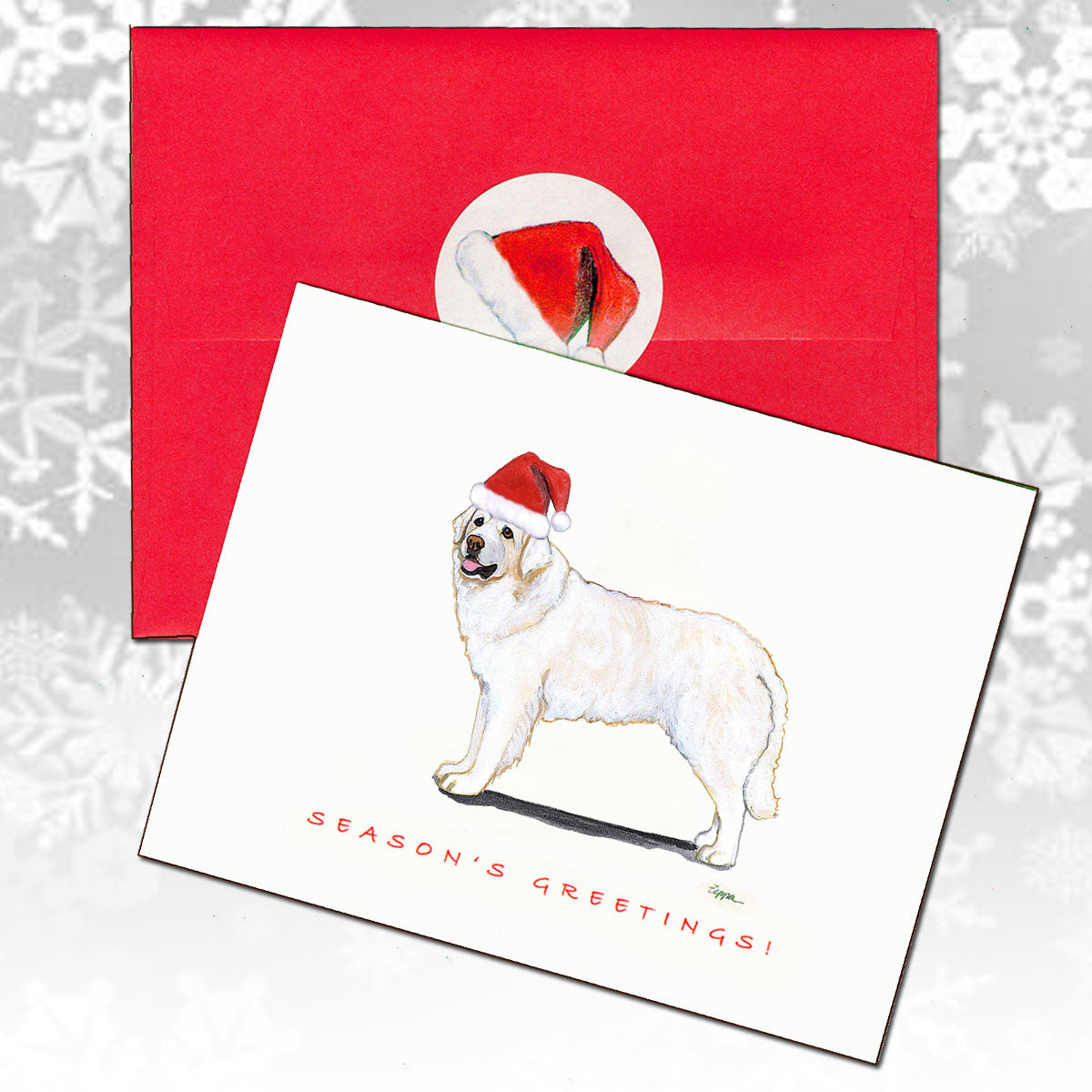 Kuvasz Christmas Cards