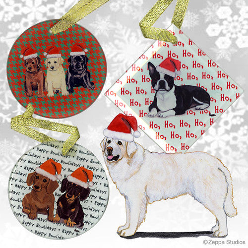 Kuvasz Christmas Ornaments