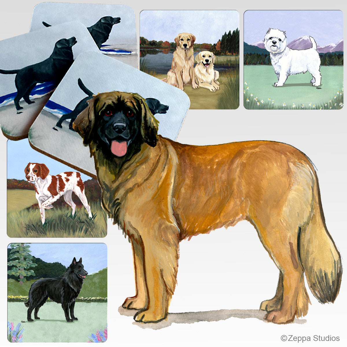 Leonberger Scenic Coasters