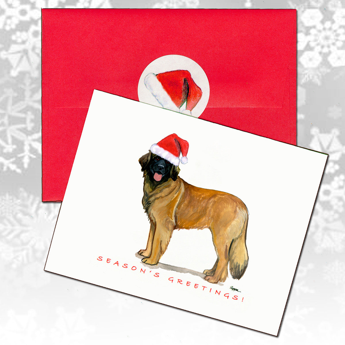 Leonberger Christmas Cards