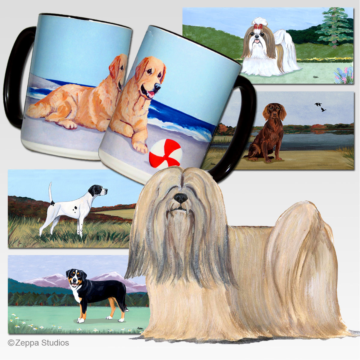 Lhasa Apso Cutting Board