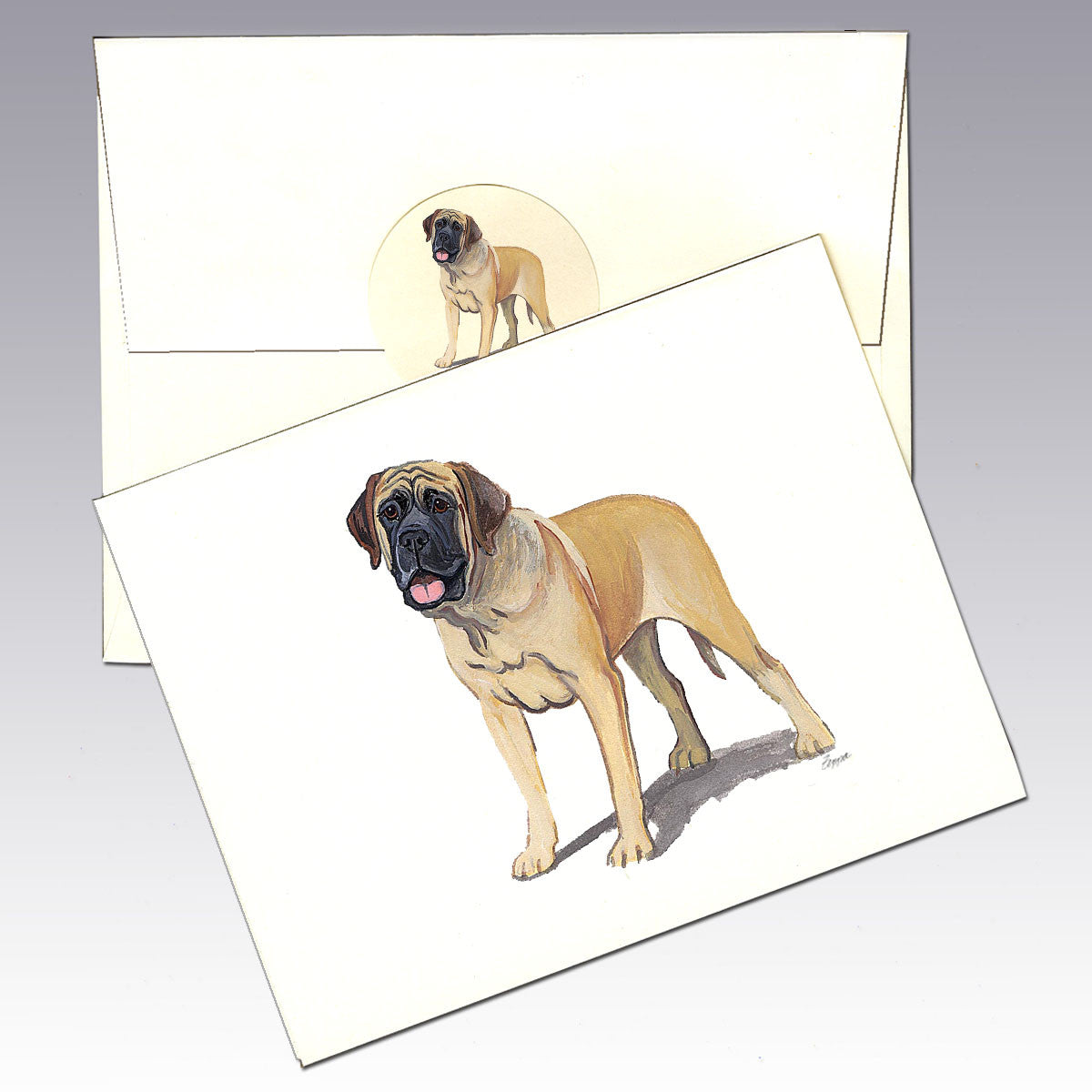 Mastiff Note Cards