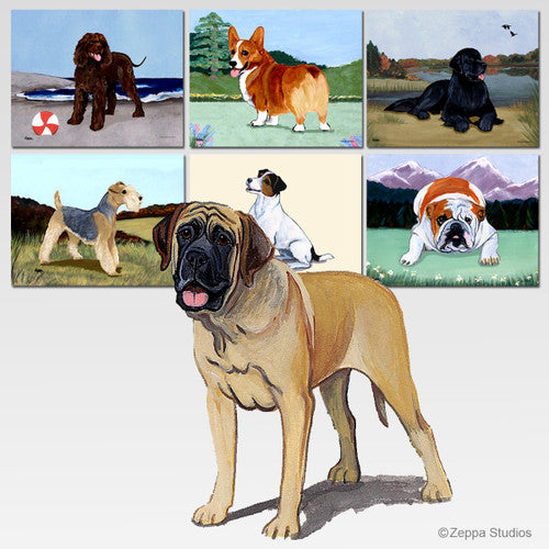 Mastiff Scenic Mouse Pad