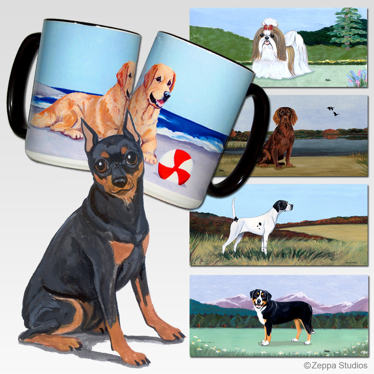 Miniature Pinscher Cutting Board