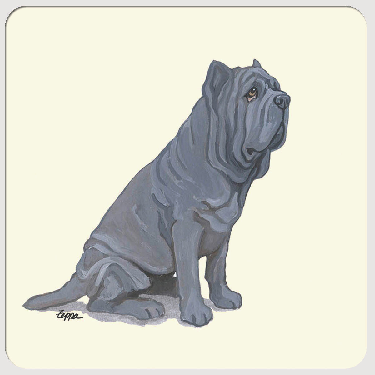 Neopolitan Mastiff Beverage Coasters