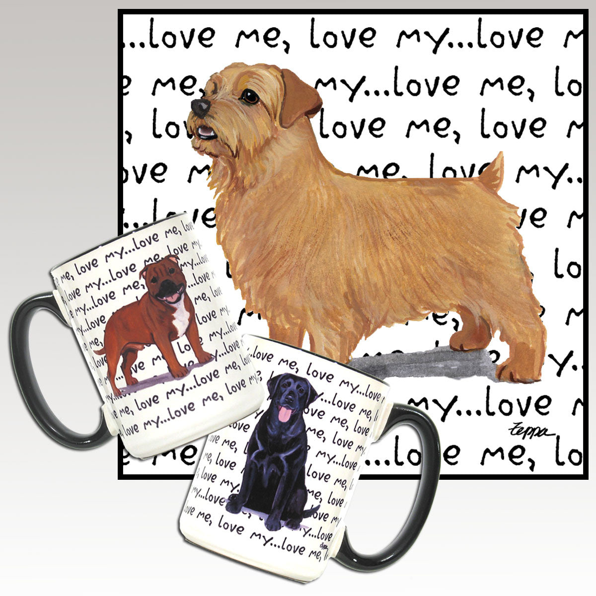 Norfolk Terrier Love Me Mug