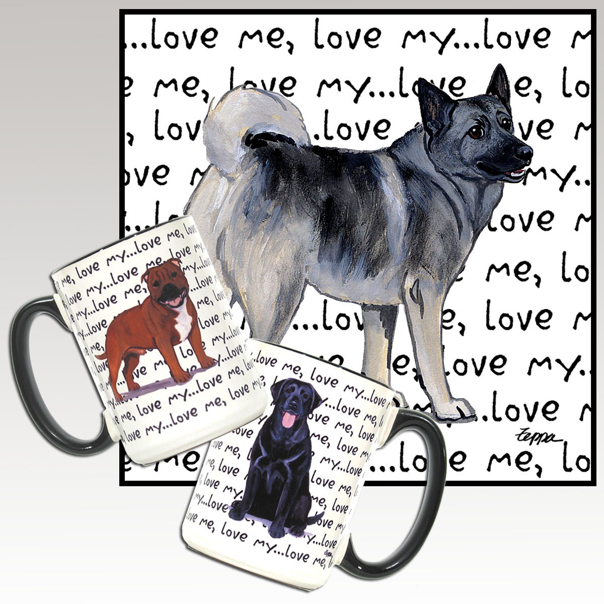 Norwegian Elk Hound Mug