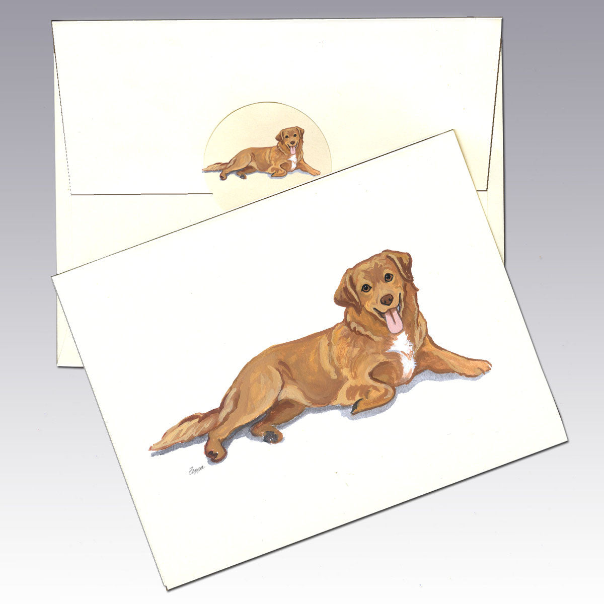 Nova Scotia Duck Tolling Retriever Note Cards