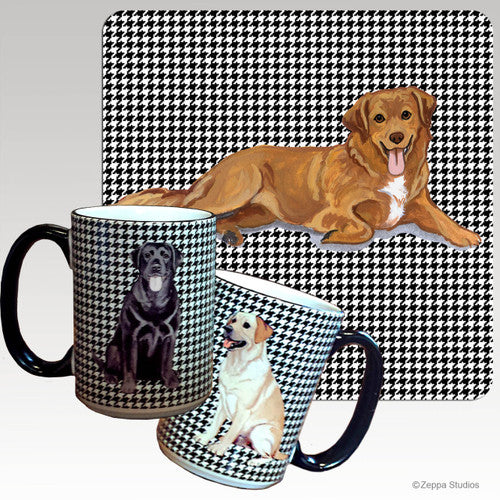 Nova Scotia Duck Tolling Retriever Houndzstooth Mug