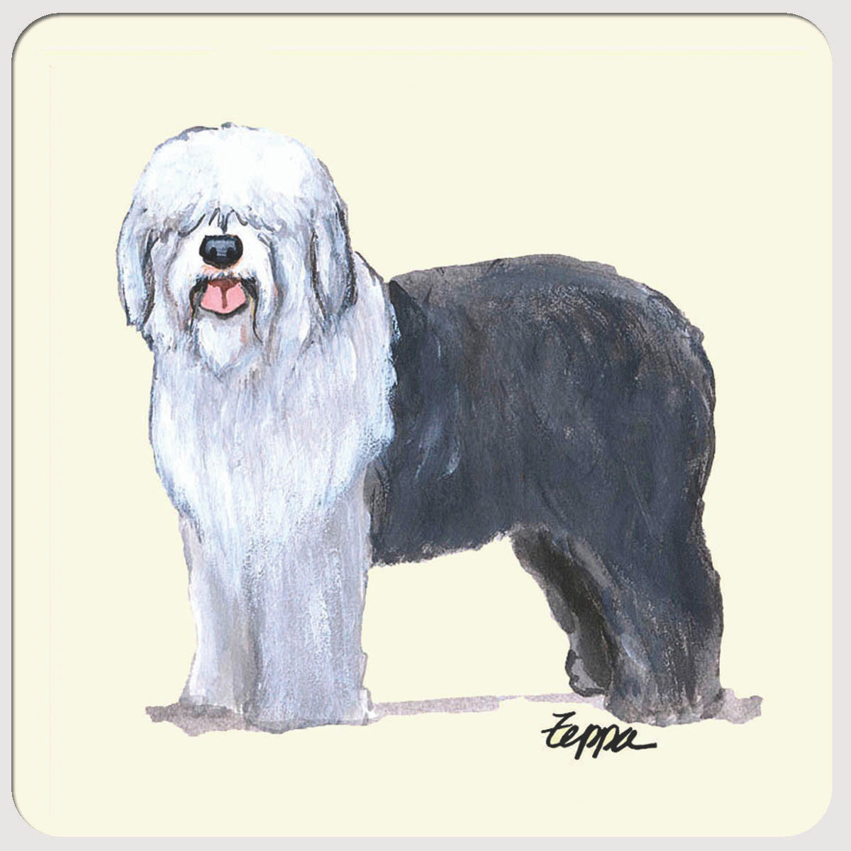 Old English Sheepdog Photographic Print for Sale by