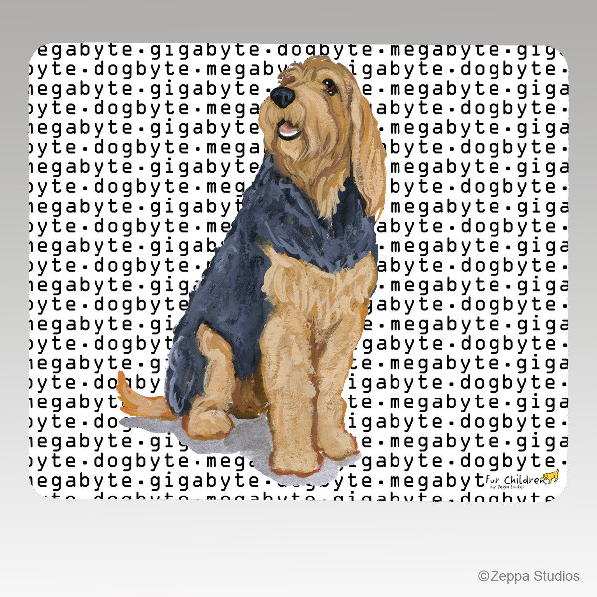 Otterhound Megabyte Mouse Pad