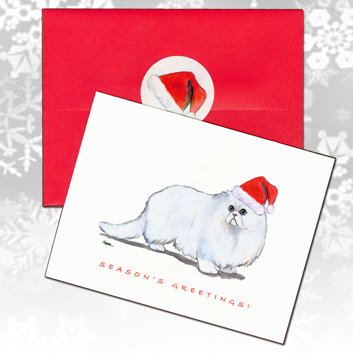 Persian Cat Christmas Cards