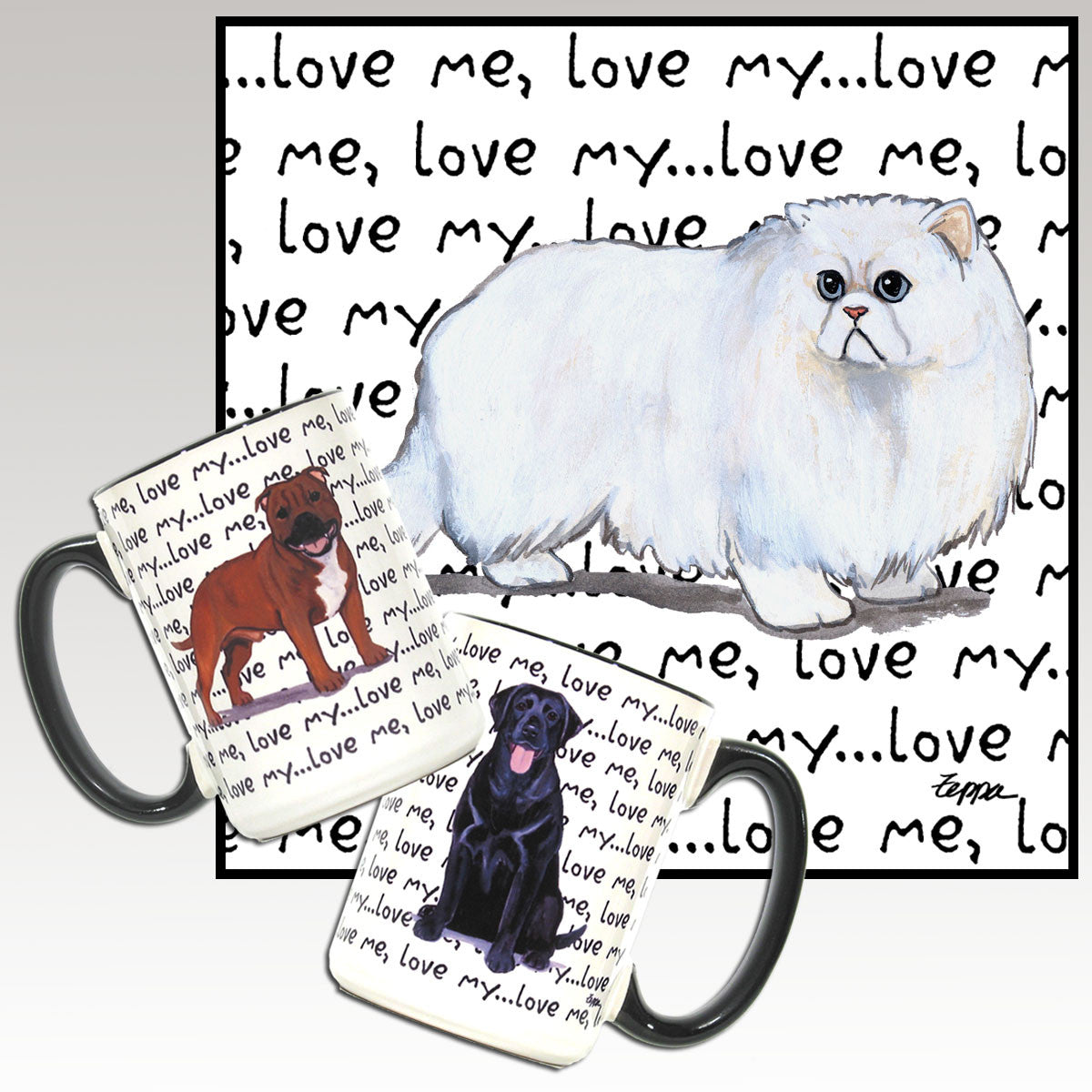 Persian Cat Love Me Mug