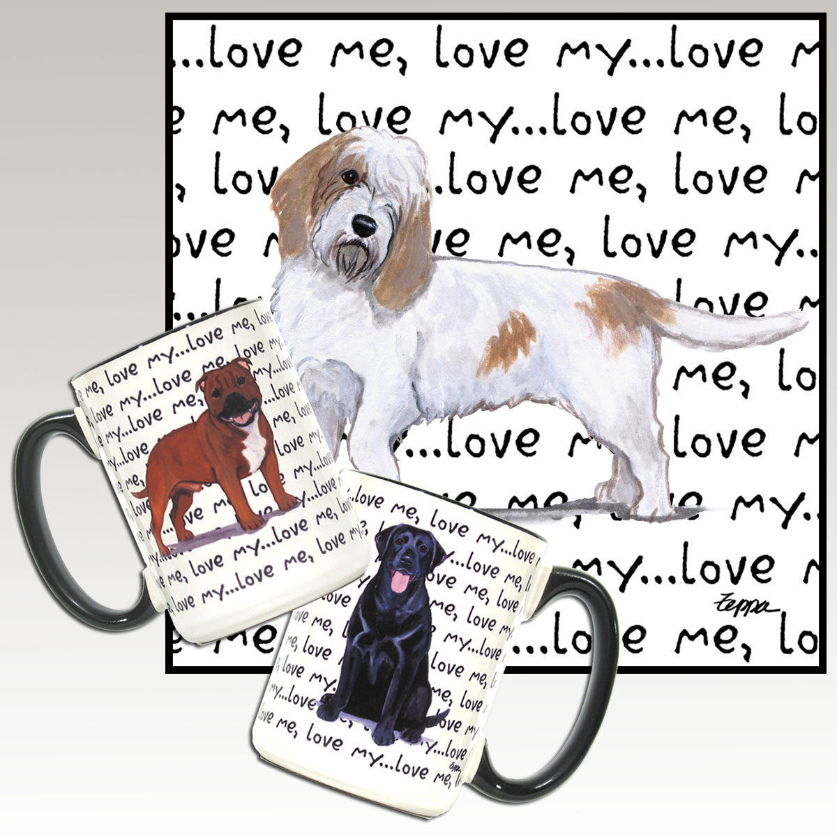 Petite Basset Griffon Vendeen Love Me Mug