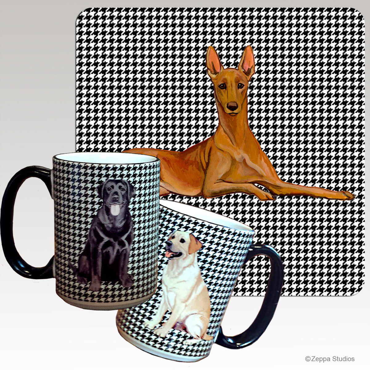 Pharaoh Hound Houndzstooth Mug