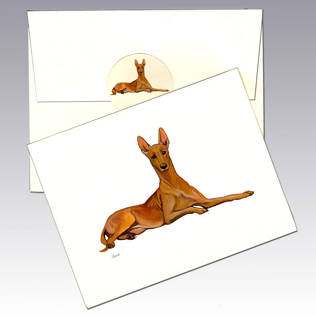 Pharaoh Hound Note Cards