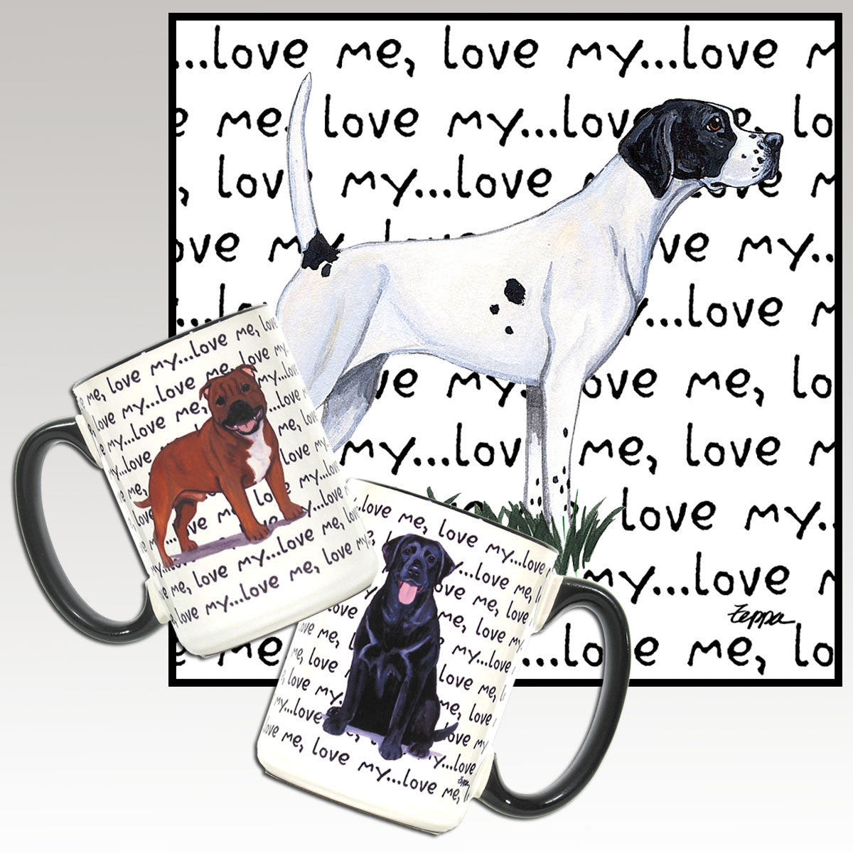 Pointer Love Me Mug