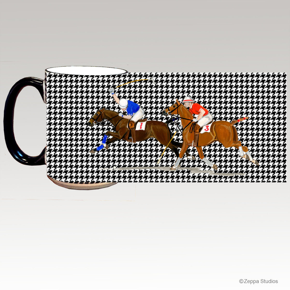 Polo Houndzstooth Mug