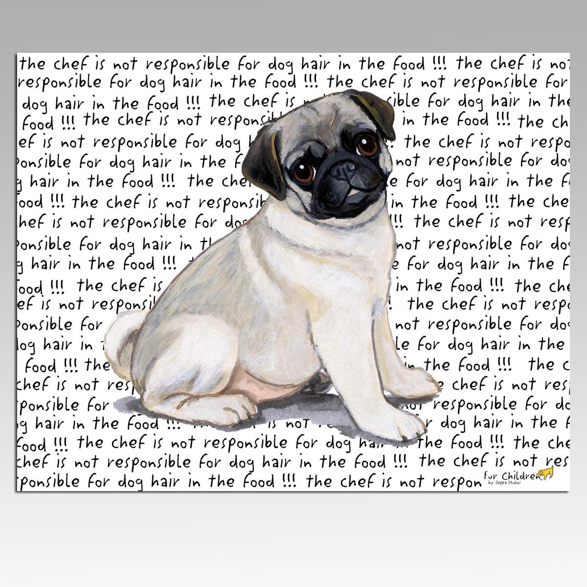Pug Puppy Christmas Cards