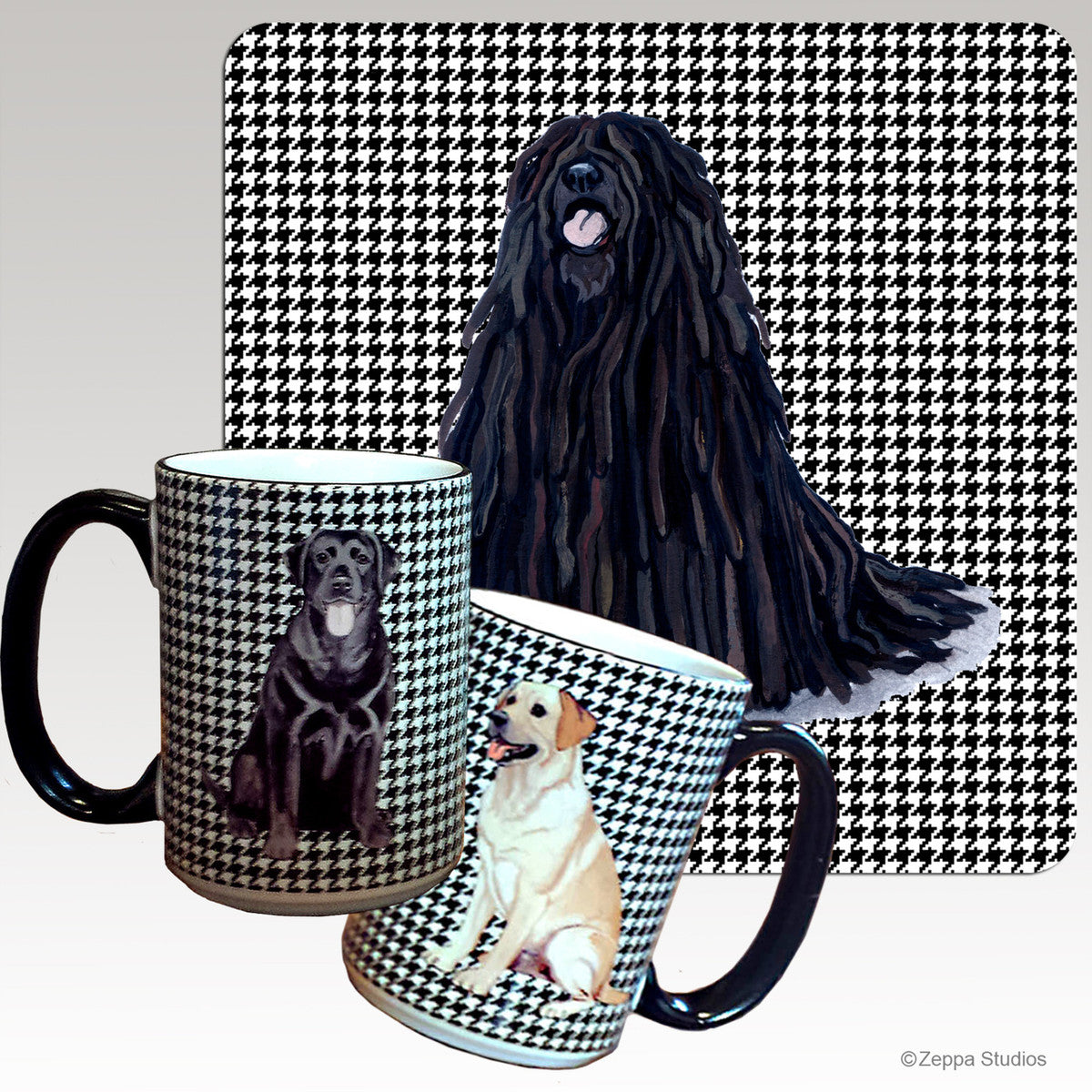 Puli Houndzstooth Mug