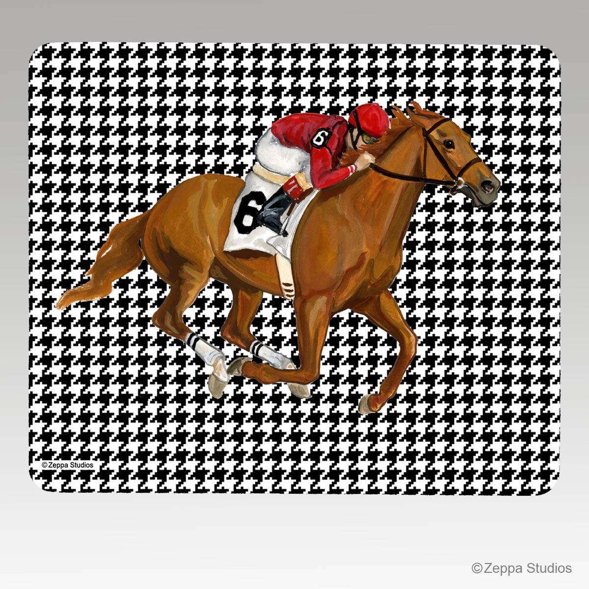 Race Horse Mouse Pad