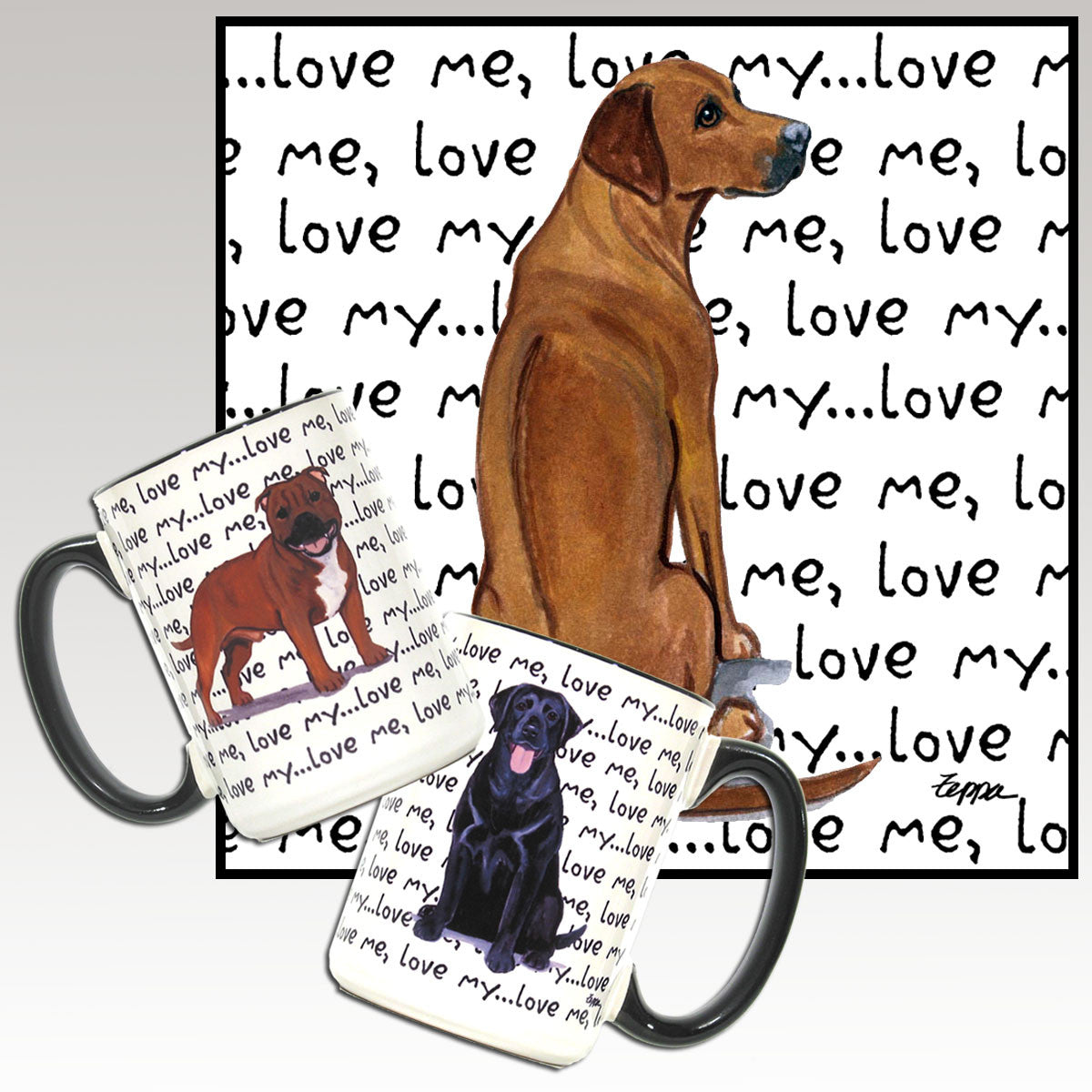 Rhodesian Ridgeback Love Me Mug