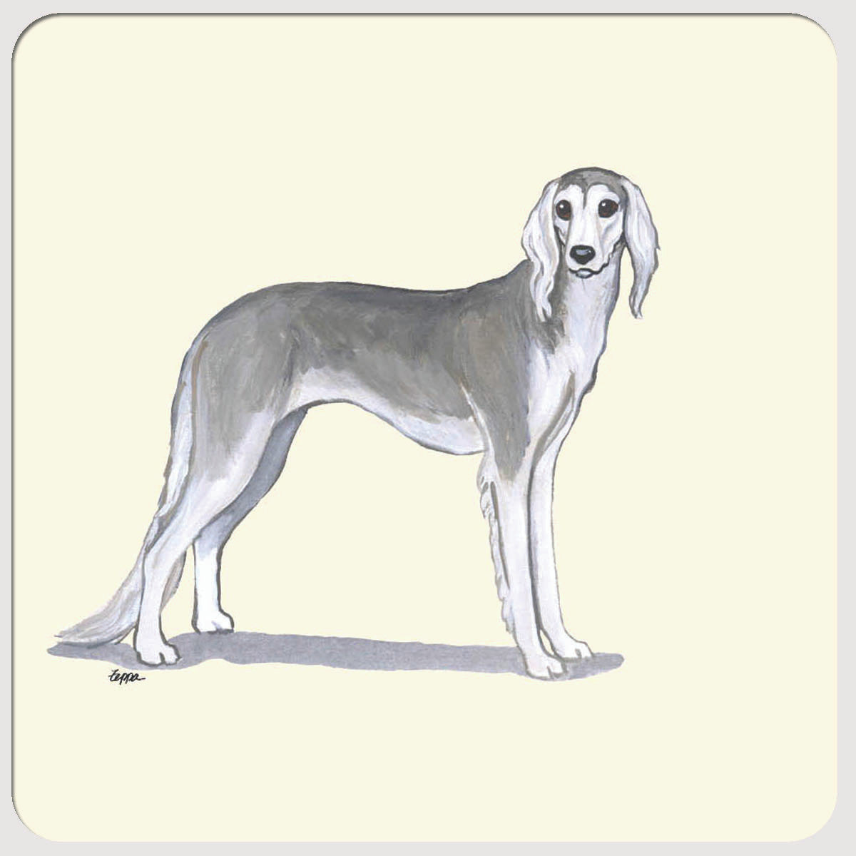 Saluki Beverage Coasters