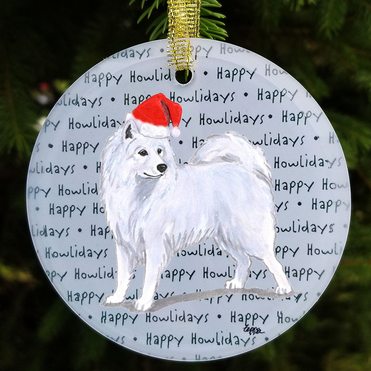 Samoyed Christmas Ornaments