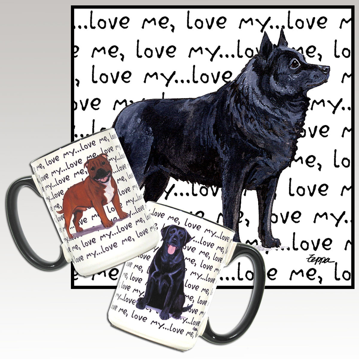 Schipperke Love Me Mug