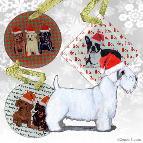 Sealyham Terrier Christmas Ornaments